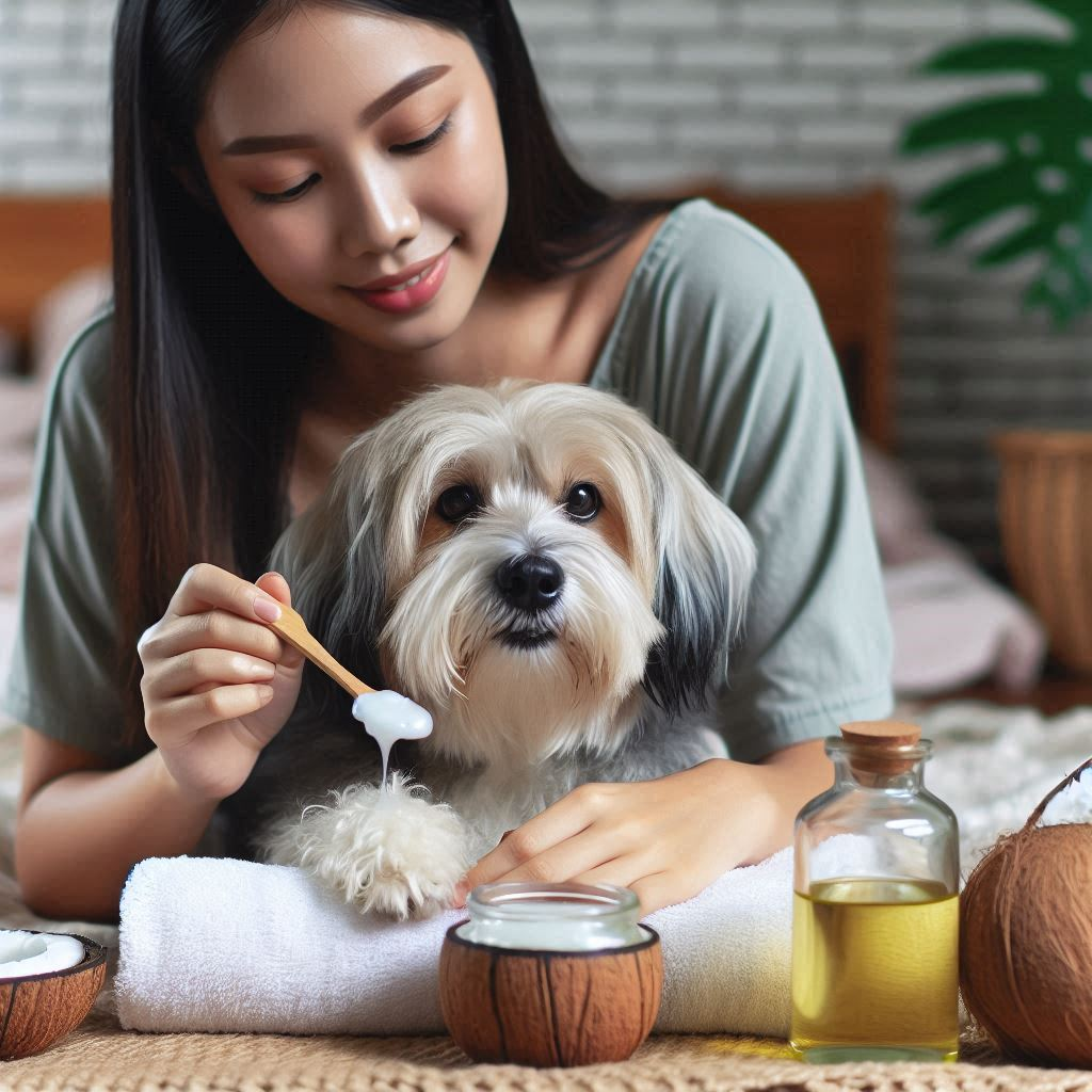 Does coconut oil help dog pain?